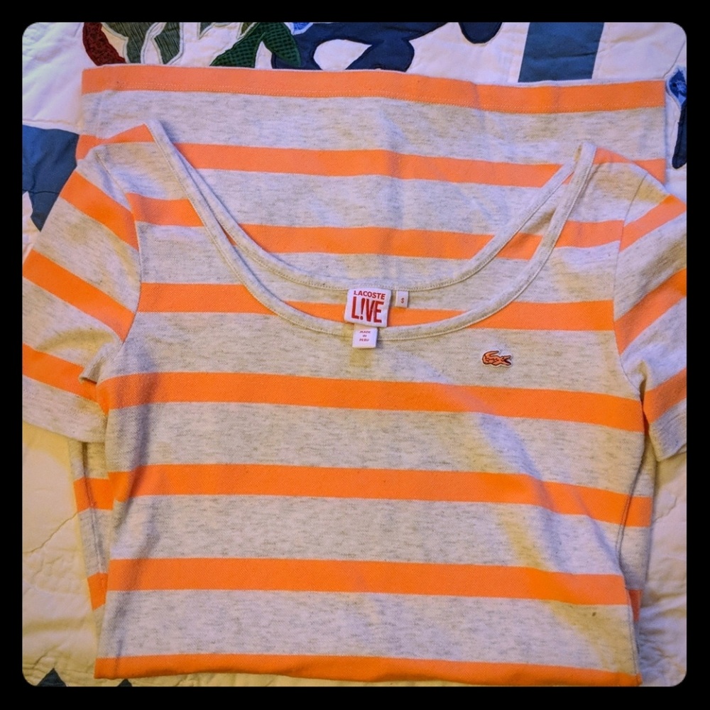 Lacoste mini shirt dress